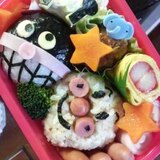 キャラ弁☆バイキンマン＆アンパンマン弁当